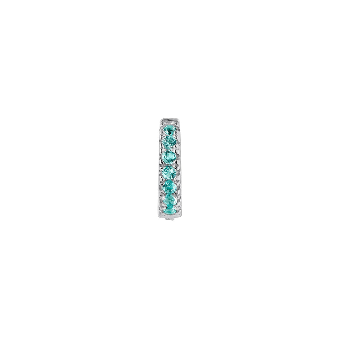 ORECCHINO PIERCING CERCHIO IN ARGENTO BLU SOPHIE