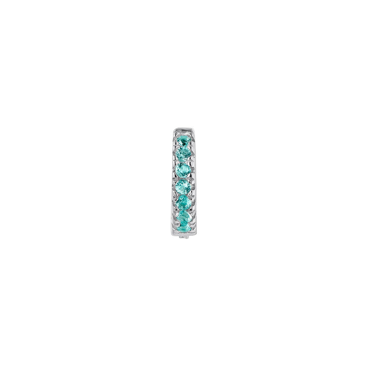 ORECCHINO PIERCING CERCHIO IN ARGENTO BLU SOPHIE