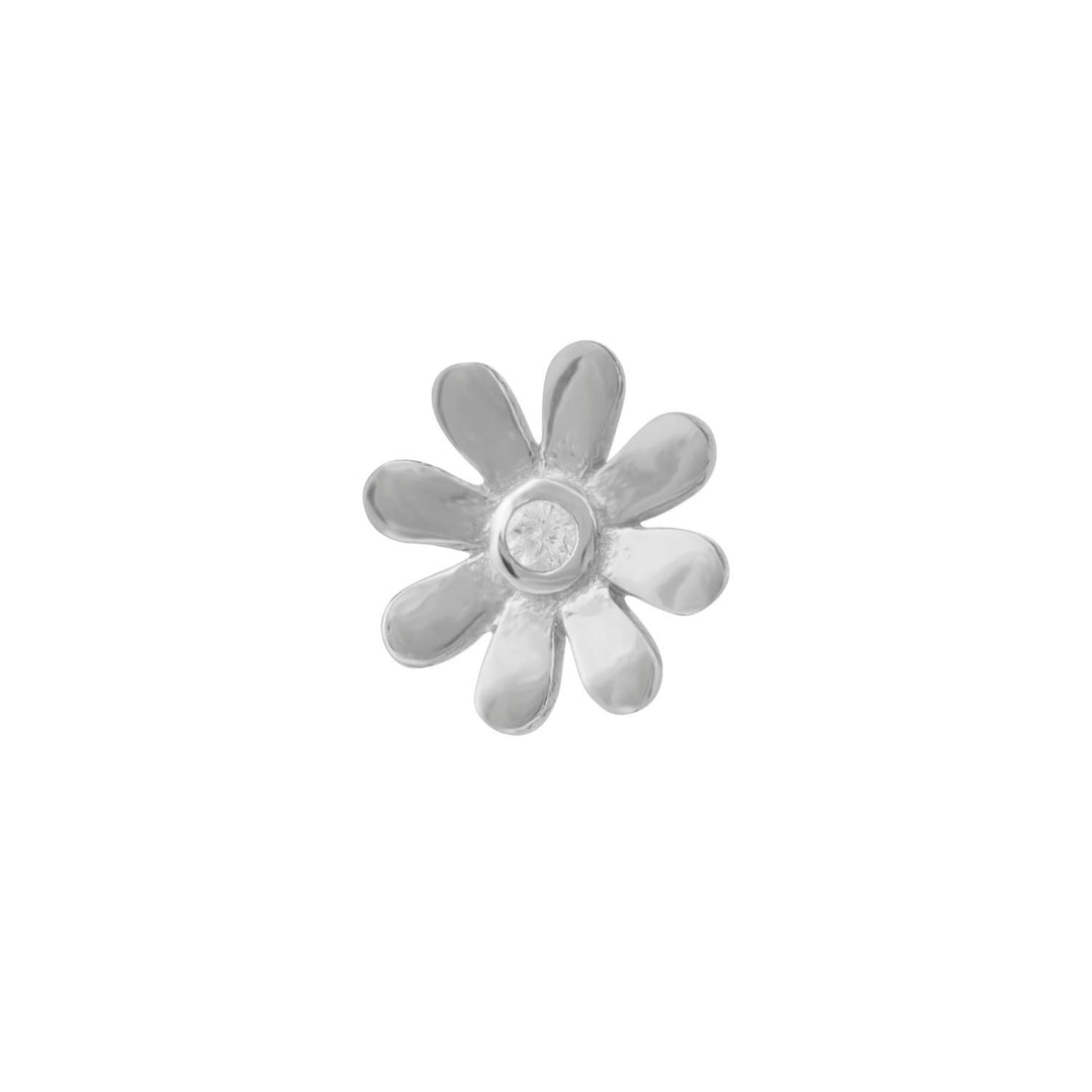 PENDIENTE PIERCING DE PLATA FLEUR