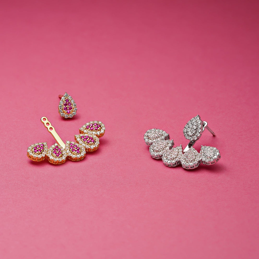 EAR JACKET DE PLATA ZOA