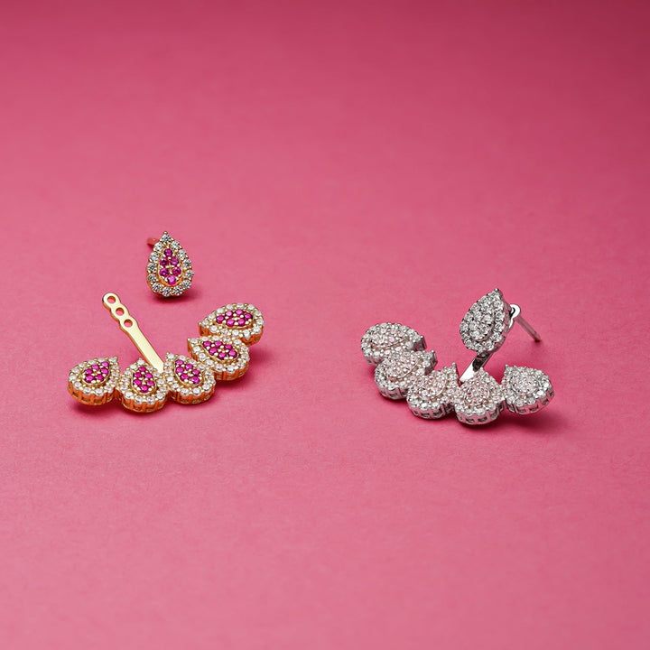 EAR JACKET DE PLATA ZOA