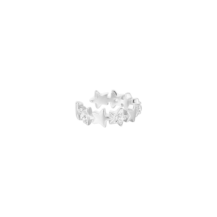 EAR CUFF DE PLATA STAR SEQUENCE