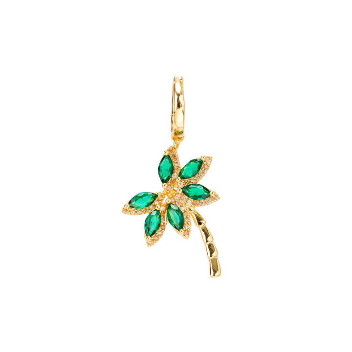 PENDIENTE PIERCING ARO PALM TREE