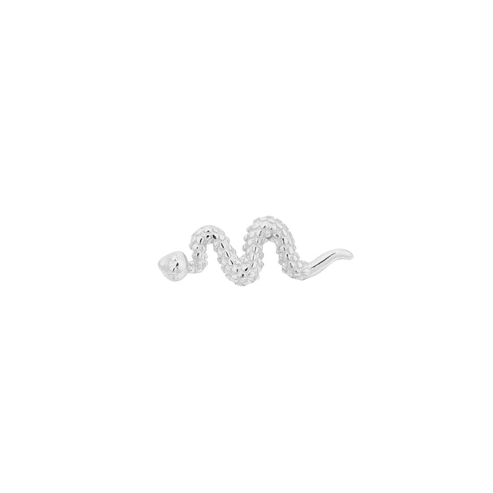 PENDIENTE PIERCING DE PLATA PETIT SNAKE