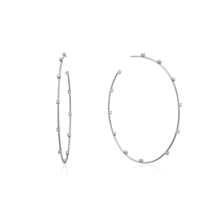 Cerchi argento Ø 70MM Saba