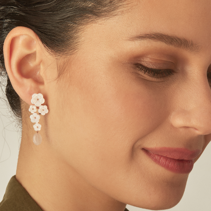 PENDIENTES ROSE GARDEN