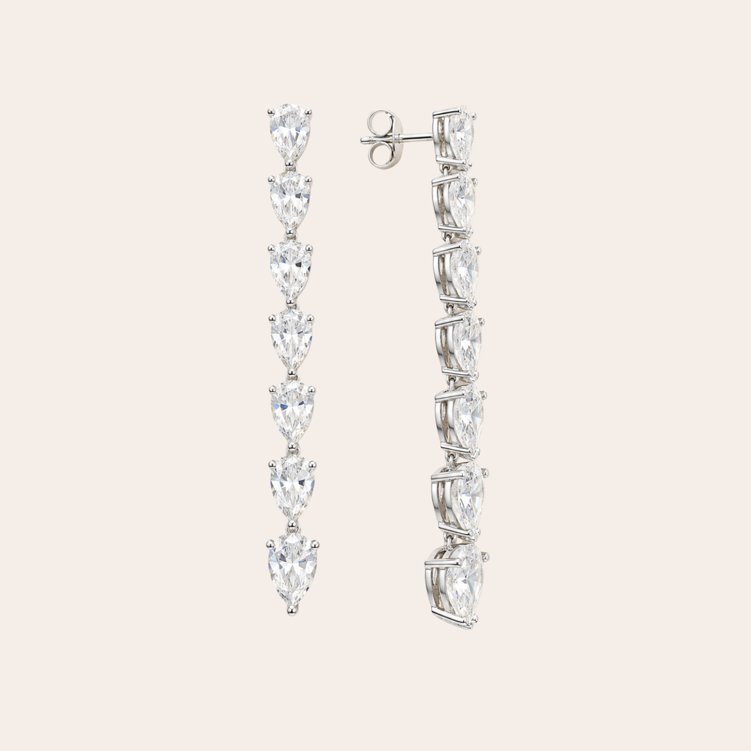 ORECCHINI CRYSTAL LINE